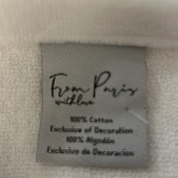 Paris bath towel new with tags - Picture 5 of 6